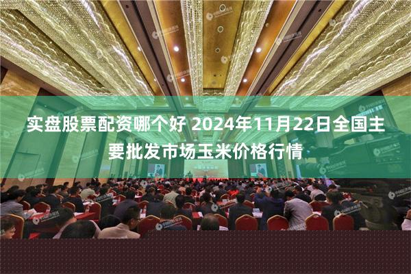 实盘股票配资哪个好 2024年11月22日全国主要批发市场玉米价格行情